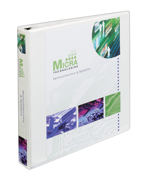 Avery Heavy-Duty View 3 Ring Binder, Extra Wide, 1" EZD Rings, 1 White Binder (01318)