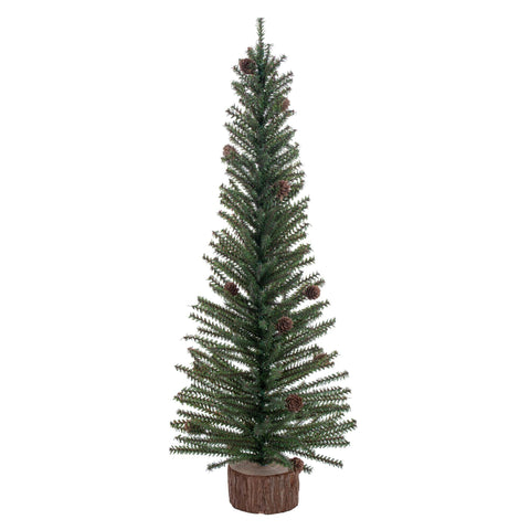 Vickerman 32" Carmel Pine Artificial Christmas Tree, Unlit