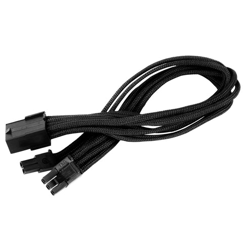 SilverStone Technology PP07-PCIB Sleeved Extension Power Supply Cable with 1 x 8-Pin to PCI-E 8-Pin Connector, SST-PP07-PCIB