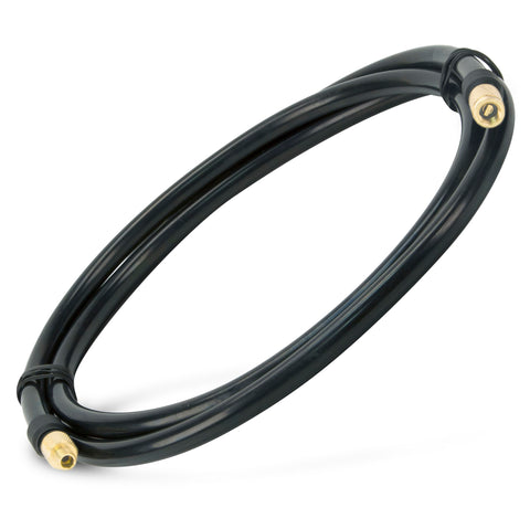 VIAIR 6 ft. Air Extension Hose for Portable Compressors, Black, P/N 00016