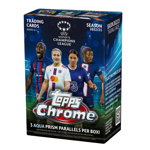 2022/23 TOPPS Chrome UEFA Women’S Champions League Value Box