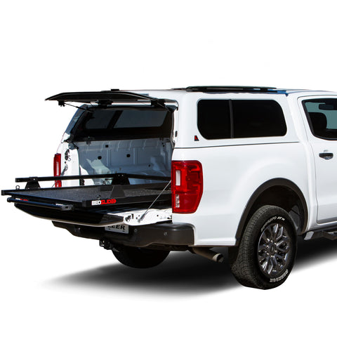 Bedslide 1000 Classic Sliding Truck Bed Organizer, 65 x 48-Inch, Capacity 1000 lbs, Truck Bed Storage Drawer, Black