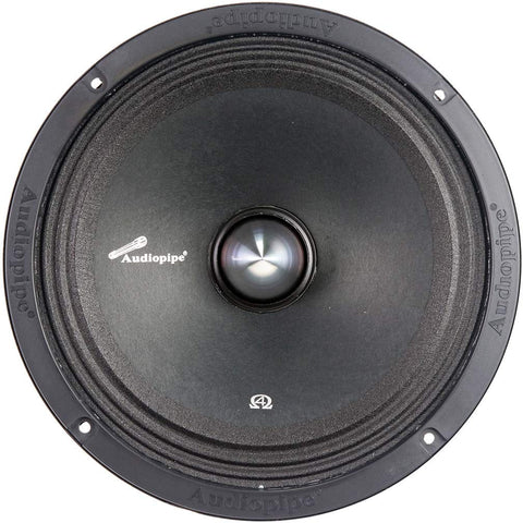 Audiopipe 8" Mid Bass 300 Watts Max with Grills Pair Packed