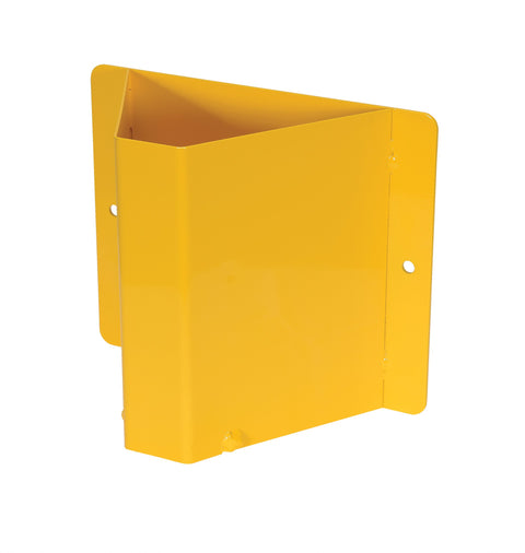 Vestil TMCH-RWC-8 Steel Truck Mounted Wheel Chock Holder Yellow