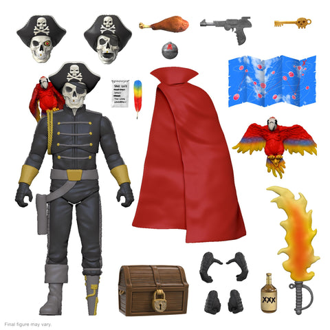 Super7 ULTIMATES! The Worst Captain Deadstar - 7" The Worst Action Figure with Accessories Collectibles and Retro Toys