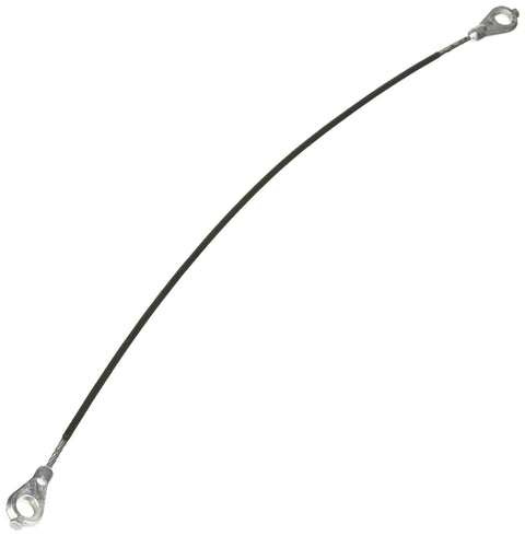 Crown Automotive J5752617 Tailgate Cable for Jeep CJ, Black Silver