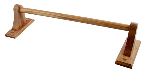 LDR Industries 165 9860 Rustic Oak Towel Bar, 18 Inch