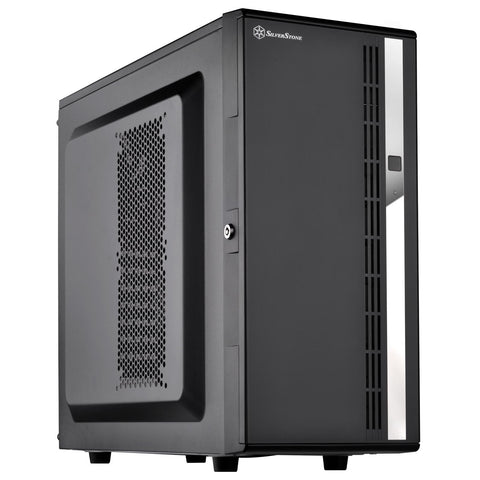 SilverStone Technology CS380 8-Bay Compact ATX Tower case, CS380B-X V2.0, Black