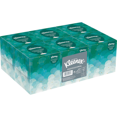 Kleenex® Professional Facial Tissue Cube for Business (21271), Upright Face Tissue Box, 6 Bundles / Case, 6 Boxes / Bundle, 36 Boxes / Case