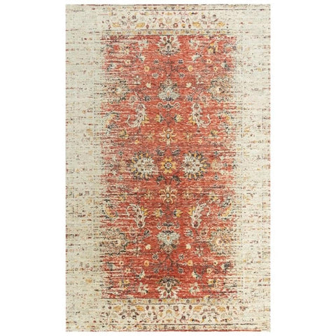 Rizzy Home Alora Decor Infinity 10' x 13' Classical Red/Beige/Rust/Gold Hybrid Area Rug