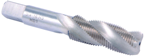 HHIP 1011-8628 3/4-10NC H3 3 Flute Spiral Flute Tap Bottom