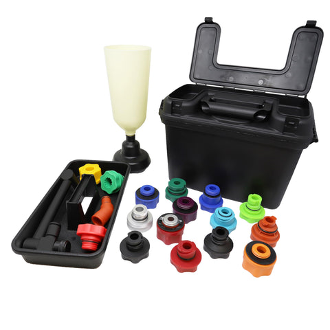 CTA Tools 7333 20 Pc. Oil Funnel/Adapter Kit