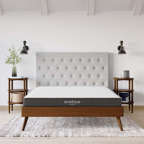 Modway Aveline 6” Gel Infused Memory Mattress with CertiPUR-US Certified Foam King Mattress