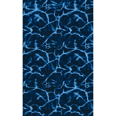 Blue Wave Evening Bay 21-ft x 41-ft Overlap Oval Pool Liner for Above-Ground Steel Wall Pools – Weather Resistant Standard Gauge Vinyl w/Welded Seams – Dark Blue, 48/54-In Depth Walls