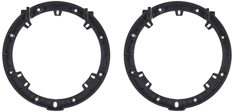 Metra Electronics 82-7805 6" to 6-3/4" Speaker Plate Adapter for Honda Civic 2006-2011,Black