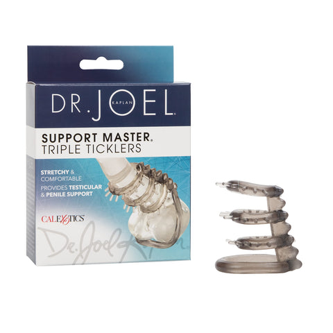 California Exotic Novelties Dr. Joel Kaplan - Support Master- Triple Ticklers, Smoke