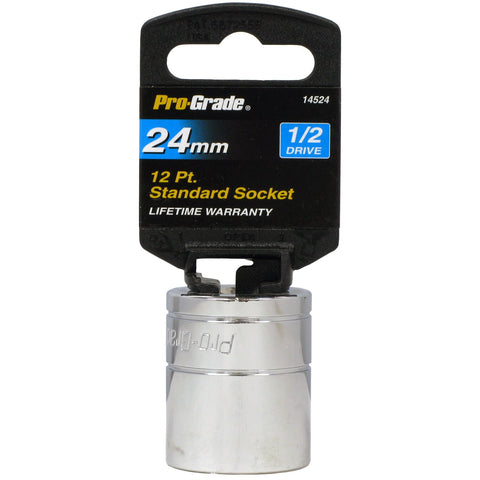 1/2" DR. 12 PT. 24mm SOCKET