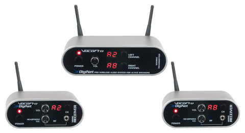 VocoPro DigiNet Professional Wireless Audio System for Active Speakers