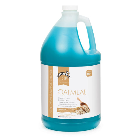 Top Performance Oatmeal Dog and Cat Shampoo, 1-Gallon