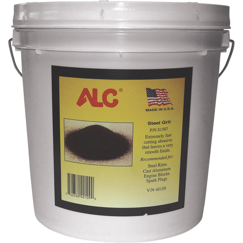 ALC Steel Grit Abrasive Blast Media - 25 Lbs. Model Number 40109