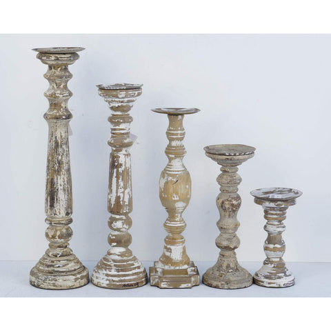 Sheffield Candle Holders-Set of 5