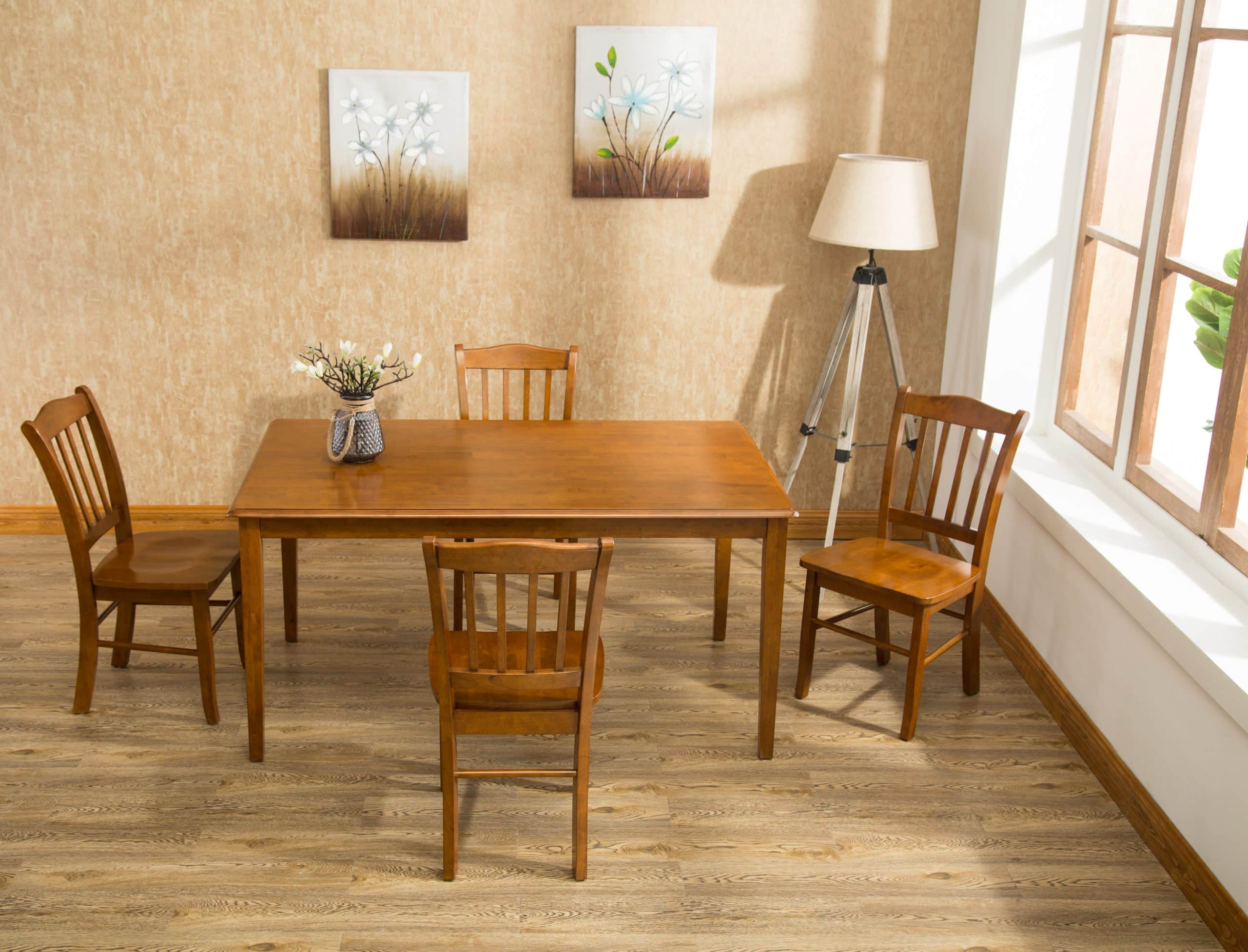 Shaker 5-Piece Dining Set - Walnut