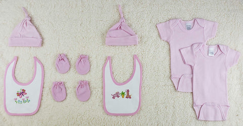 bambini 8 Pc Layette Baby Clothes Set
