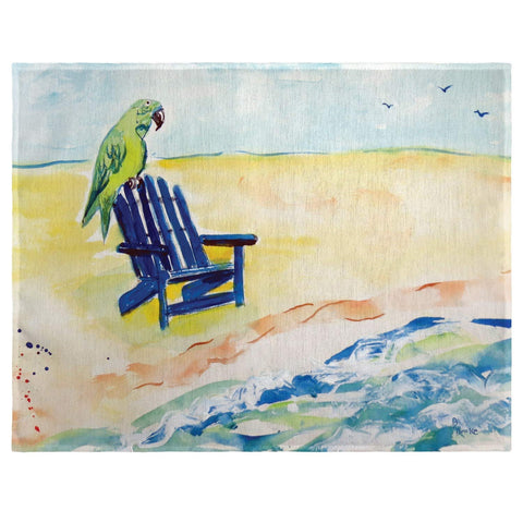 Betsy Drake Parrot & Chair Place Mat Set of 4