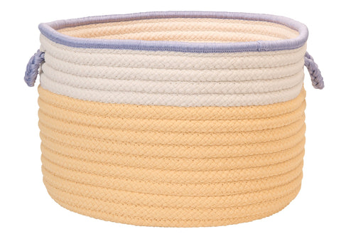 In The Band Storage Bins - Yellow & Purple 14inch x14inch x10inch