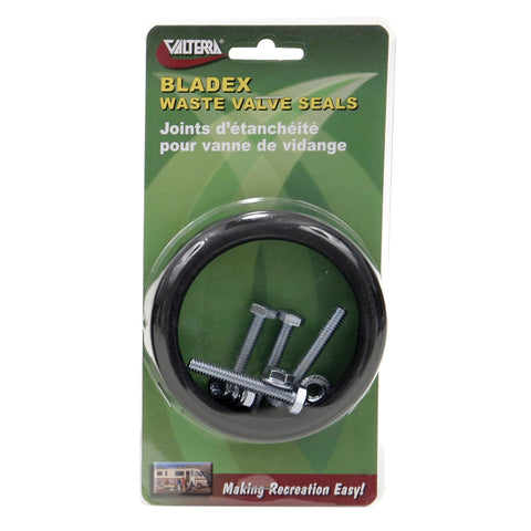 Valterra T1003-9VP Bladex Waste Valve Seals - 3" , Black