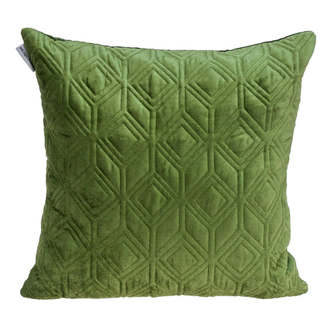 Parkland Collection Aleta Transitional Olive Throw Pillow