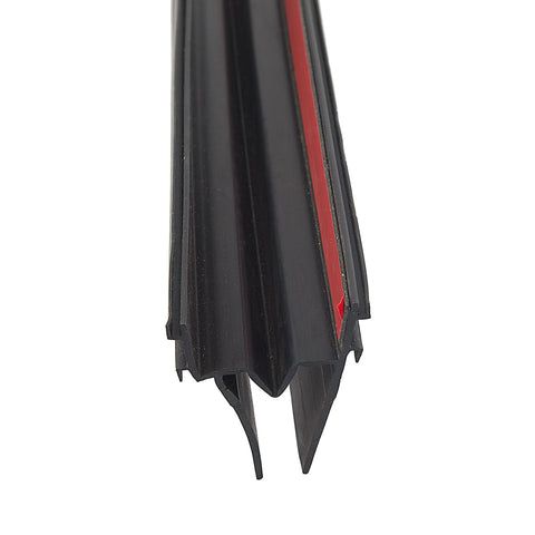 AP Products 018-2062-96 Double EKD Base, Black /1-1/4" x 1-3/4" x 8'