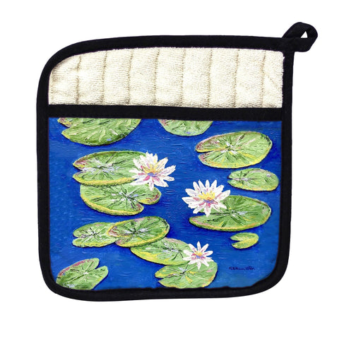 Lily Pads Pot Holder - 9x9