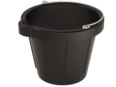 Bon 84-905 12-Quart Heavy Duty Molded Rubber Pail with Lip