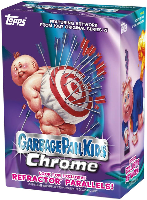 Topps Chrome Garbage Pail Kids Series 7 Blaster Value Box