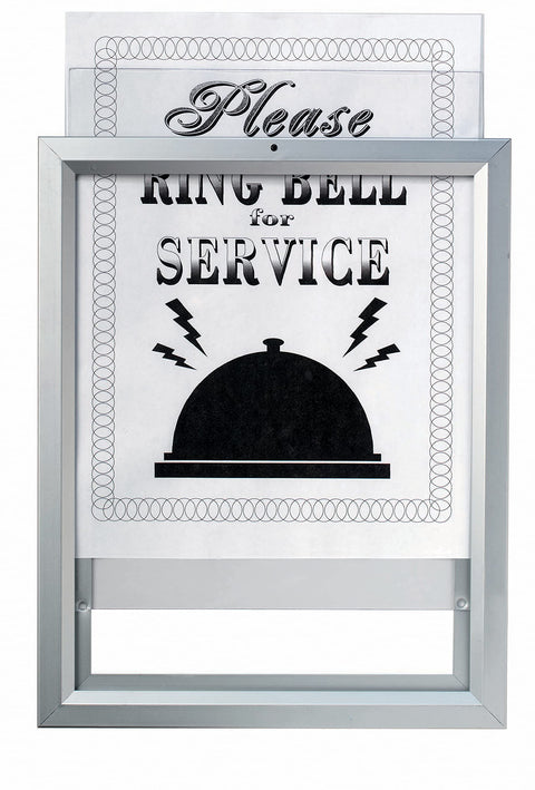 Aarco Products 11"Hx8.5"W Insta Frame Removable Sign and Poster System