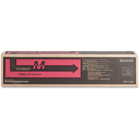 Kyocera TK8307M Toner Cartridge 15 000 Page Yield Magenta