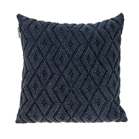 Parkland Collection Sorrel Transitional Navy Throw Pillow