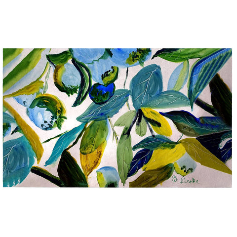 Betsy's Blueberries Door Mat 30x50