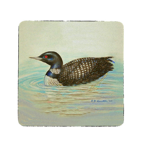 Betsy Drake Loon Coaster Set of 4