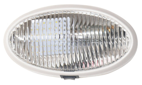 Valterra DG52730VP RV Oval LED Porch Light with Switch