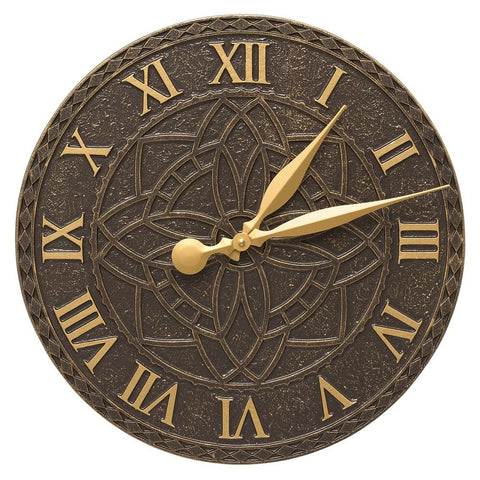 Whitehall Artisan 16" Indoor Outdoor Wall Clock