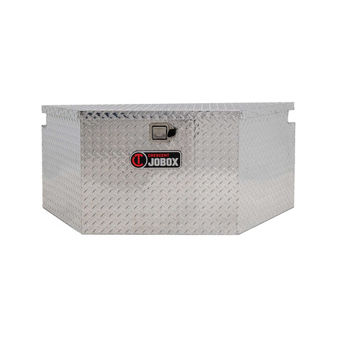 JOBOX 48" Aluminum Extra Wide Trailer Tongue Box - 410000D, Silver