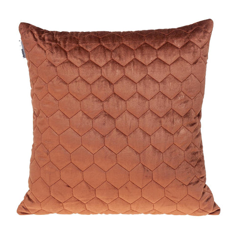 Parkland Collection Bazyli Transitional Burnt Orange 20" x 20" Throw Pillow