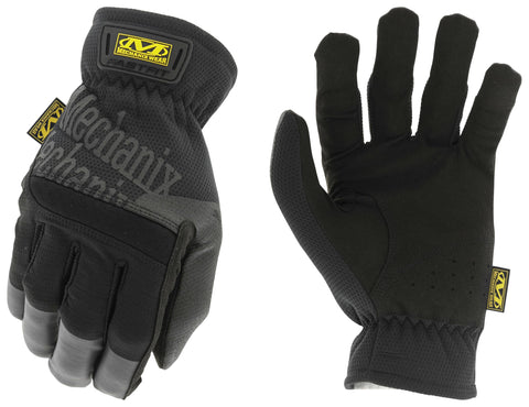 Mechanix Wear FastFit Work Gloves - Anti-Slip & Abrasion Resistant Heavy Duty Gloves - Touchscreen Compatible - Vibration Damping - Multipurpose Use - X-Large - Black