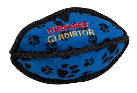 Boss Pet Chomper Gladiator Tuff Football Toy for Pets, Assorted Colors