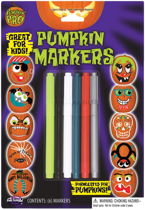 Pumkin Pro Pumkin Markers 6 Count