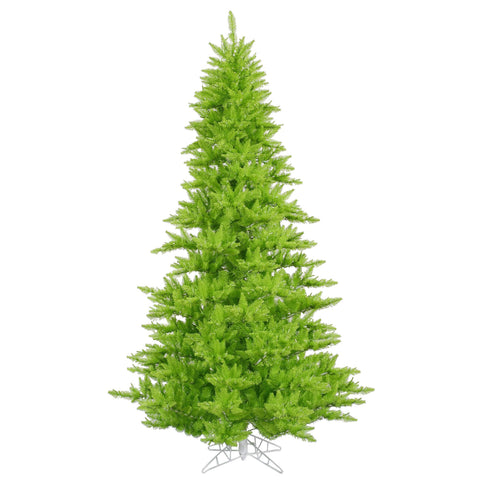 Vickerman 9' Lime Fir Artificial Christmas Tree, Unlit - Faux Fir Christmas Tree - Seasonal Indoor Home Decor