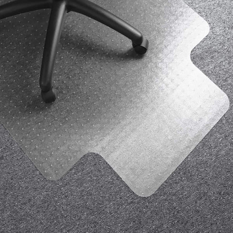Advantagemat Vinyl Lipped Chair Mat for Carpets up to 3/8Inch - 45Inch x 53Inch