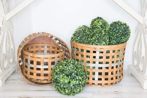 TX USA Corporation Home Decorative Woven Storage Basket - Set of 3